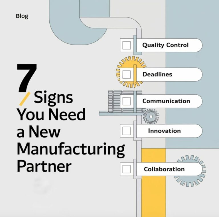 7 signs you need a new manufacturing partner